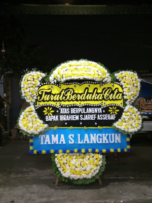 Papan Bunga Duka di Wesaput