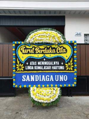 Papan Bunga Duka di Wesaput