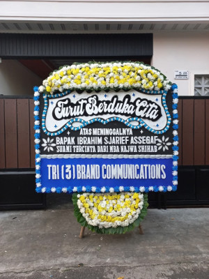 Papan Bunga Duka di Wesaput